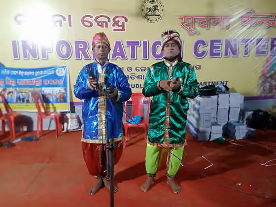 Dasakathia — Dasakathia Performance at Puri Gundicha Mandira Stage in 2022 Ratha Jatra.
