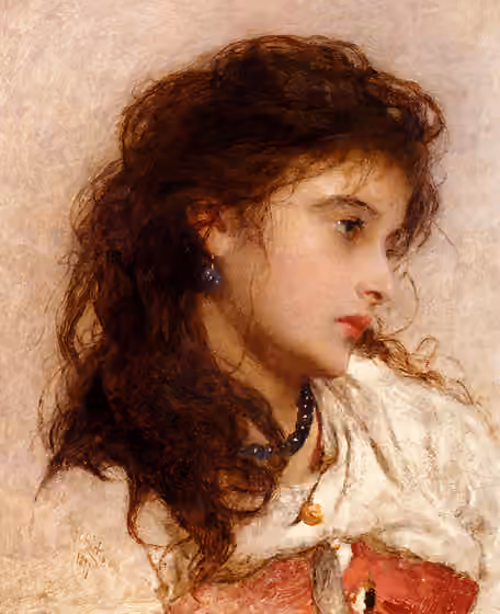 Romanichal — A gypsy girl