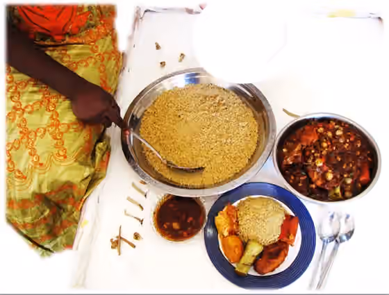 Hidangan Senegal — This is an image of food from