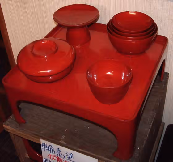 Wajima-nuri — Wajimanuri (Traditional lacquerware of Wajima, Ishikawa, Japan)