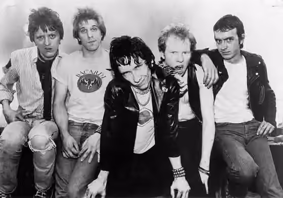 Cleveland punk — Punk band Dead Boys in a 1977 press photo.