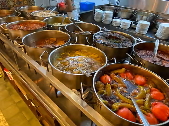 Cuisine of Jerusalem — Name: Azura Restaurant Description: A restaurant in Mahane Yehuda in Iraqi-Kurdish style