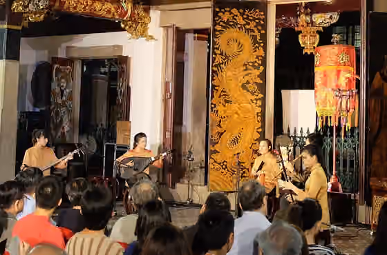Nanyin — Nanyin performance during Guan Yin, Goddess of Mercy’s Birthday at Thian Hock Keng temple