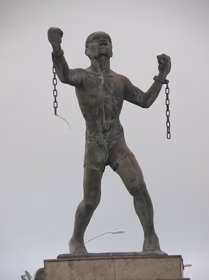 Afro-Barbadians — Photo of Emancipation Statue