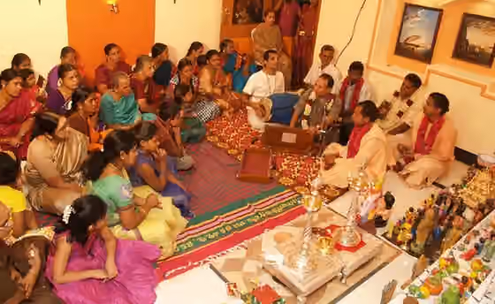 Bhajan — Bajan during Bommai Kolu in V.Vijayakrishnan's House.
