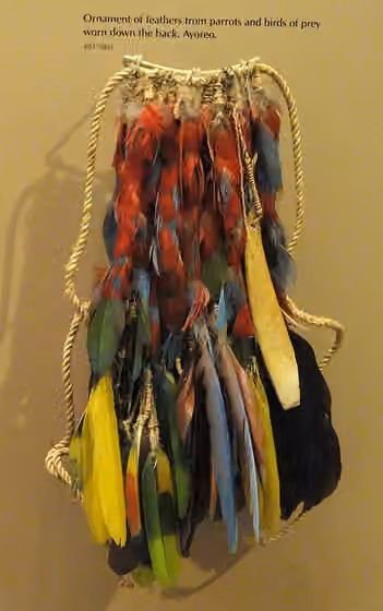Ayoreo — Exhibit in the South American collection of the American Museum of Natural History, Manhattan, New York City, New York, USA.