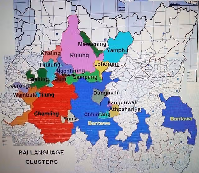 Kulung people — Rai Languages are Belong to Kiranti group of Sino-Tibetan Languages family spoken by ethnolinguistics Rai People in Eastern Nepal, and Sikkim,Darjeeling Kalimpong in India and South Western Part of Bhutan.