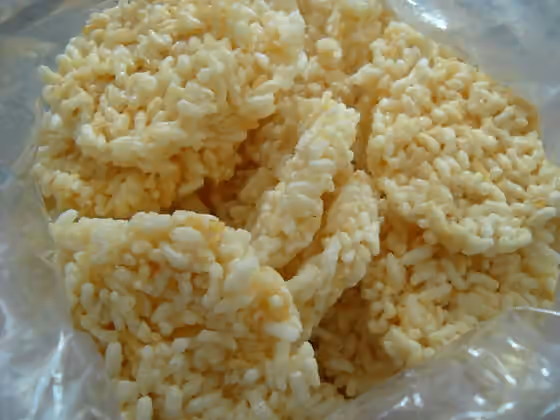 rengginang — Rengginang, Indonesian snack made of deepfried rice.