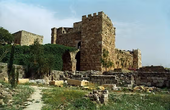 Italians in Lebanon — Byblos, Crusader castle