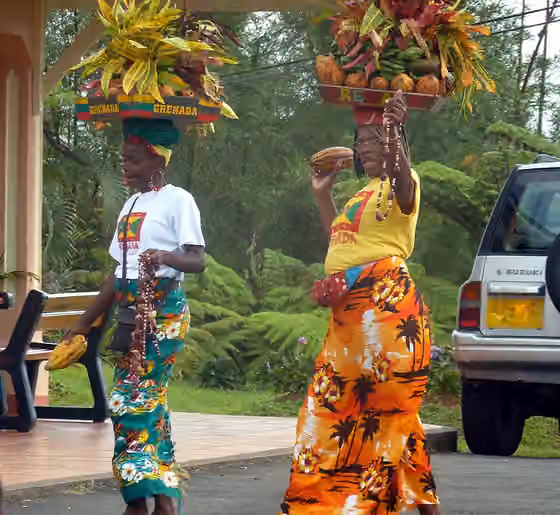 Afro-Grenadians — Grenada, Karibik - Grand Etang Nationalpark – Folklore