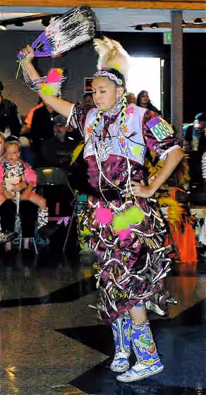 Jingle dress — Image from Last Chance Community Pow Wow 2007, Helena, Montana