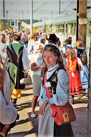 suku Kasubia — National Kashubian costume, 2005.