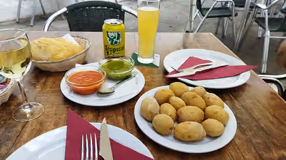 Canarian cuisine — Localidad de Haría, Lanzarote.