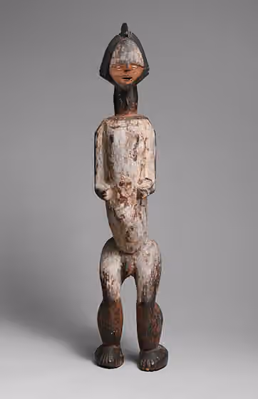 Kota people (Gabon) — Kota peoples, Mbete group; Reliquary figure; Wood-Sculpture