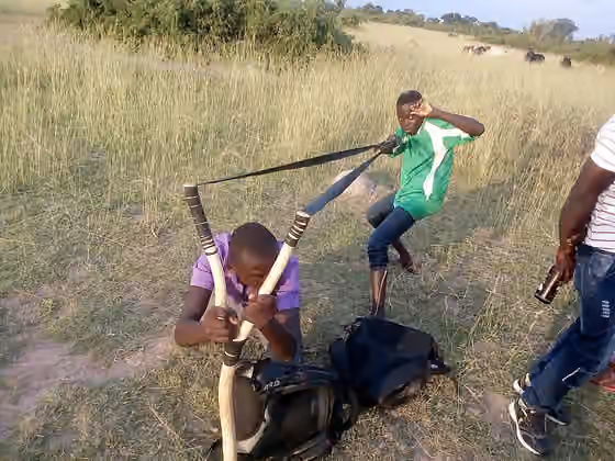 Gungu people — It is well known that most African men depended on hunting as source of food for sustaining their lives.