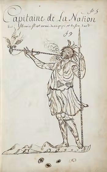 Illinois Confederation — Captain of the Illinois Nation.