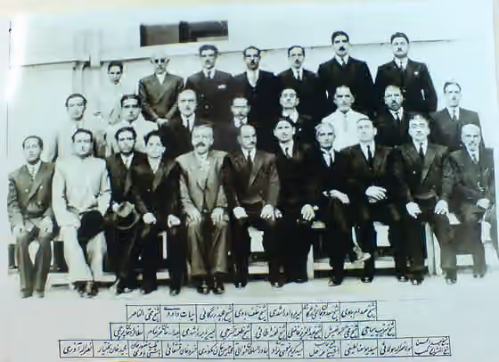 Khuzestani Arabs — Ahwazi Sheikhs Autumn 1948