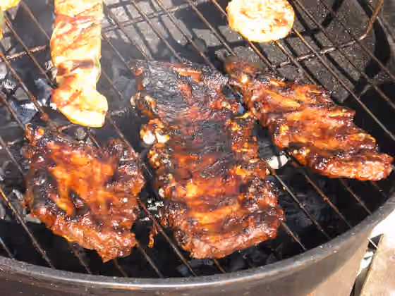 Baikut — spare ribs on the barbeque