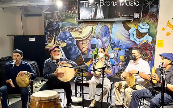 Plena — Los Pleneros de la 21 at the Bronx Heritage Music Center, 2022