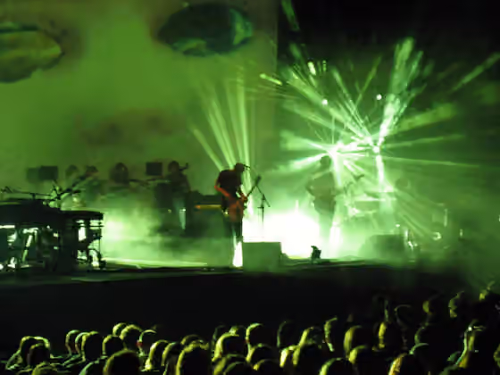 post-rock — Sigur Rós performing in Barcelona, November 22, 2005.