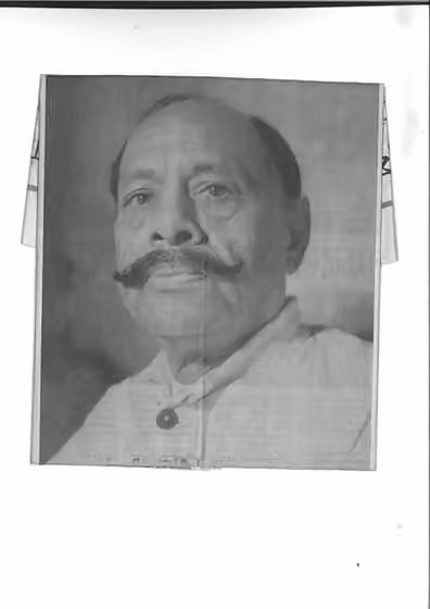 Agra gharana — This is the photograph of Faiyaz Khan (1886-1950), the great vocalist of Hindustani classical music.