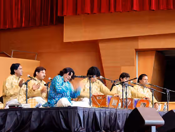 Qawwali — A masterful Qawwali voice, Faiz Ali Faiz entranced the crowd at Millennium Park.