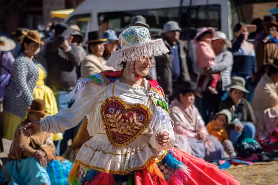Kullawada — Bailarines de Kullawada en Tiquina 2023