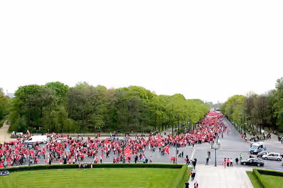 Turks in Berlin — Demo der türkischen Gemeinden in Berlin