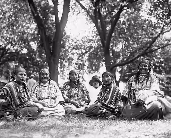Blackfoot Confederacy — Title: Blackfeet squaw at White House, 6/7/23 Abstract/medium: National Photo Company Collection (Library of Congress) Physical description: 1 negative :