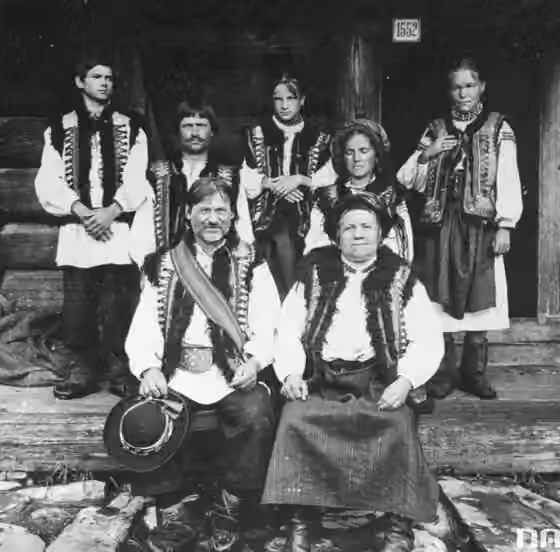 Hutsuls — Hutsuls (Ukrainian highlanders) from Verkhovyna, southern part of Ivano-Frankivsk oblast (province), western Ukraine.