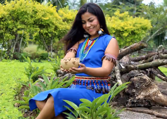 Shuar — 500px provided description: Mujer Con Traje de La Nacionalidad Shuar - Taisha Intercultural [#flower ,#tourism ,#tourist ,#natural ,#culture ,#women ,#perspective ,#adventure ,#paisaje ,#ecuador ,#amazing ,#nature photograph ,#turismo…