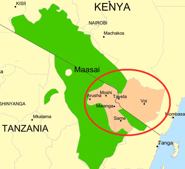 Peopling of the Kilimanjaro Corridor — Kilimanjaro ppl
