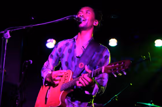 Music of Mauritania — Daby Touré, Mauretanian singer, at Cines del Sur 2007