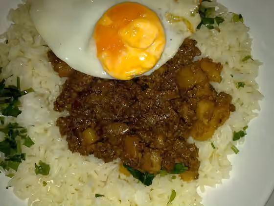 Minchee — Minchi, a dish from Macau.