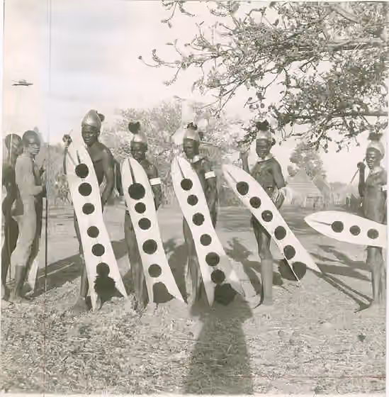 Otuho people — Latuka warriors in the Equatoria region.