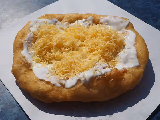 Lángos — Langos Eger Hungary