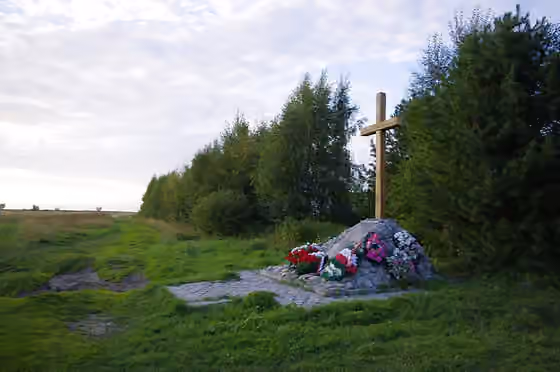 Poles in Buryatia — Okolice wsi Miszycha, południowo-wschodni brzeg jeziora Bajkał.