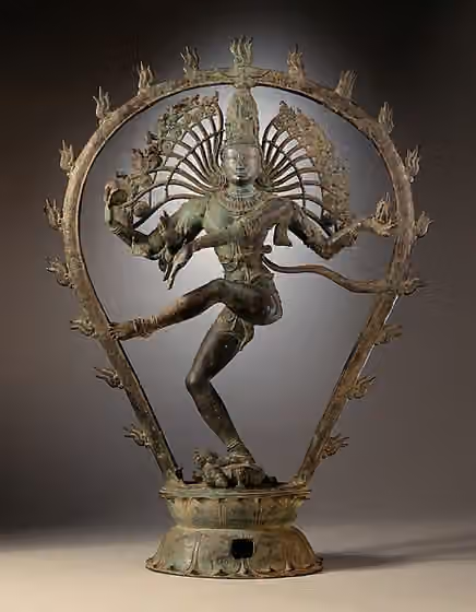 Tandava — Nataraja from Tamil Nadu , India.