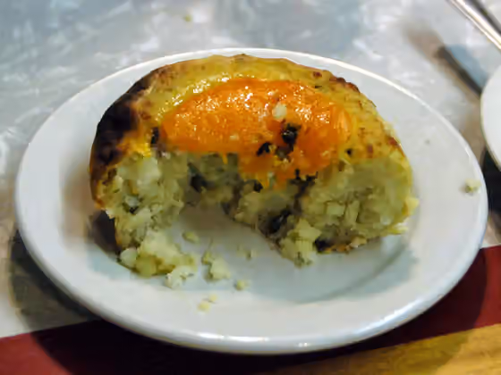 Knish — Knish from Shimmel, lower east side, Manhattan, NYC