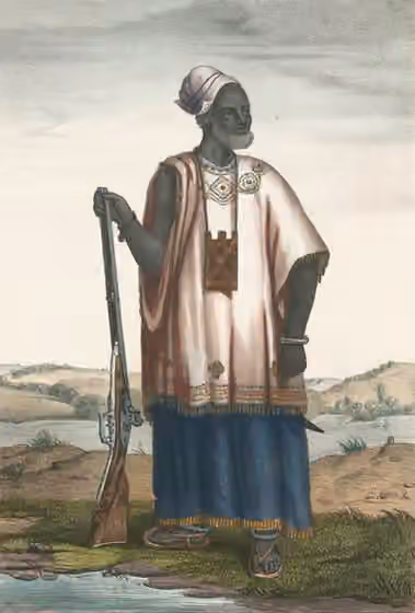 Wolof — Husband of the queen of Walo, wolof