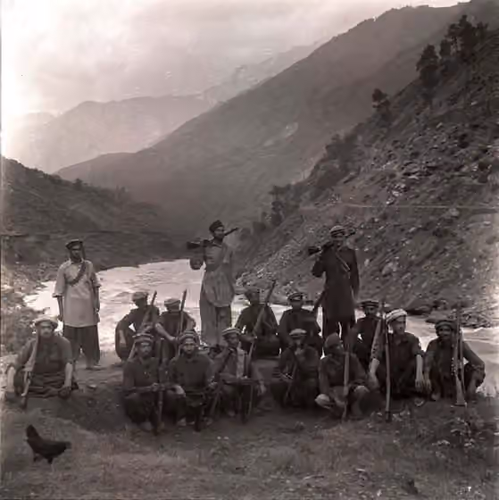 Pahari people (Kashmir) — Azad Kashmiri Irregular Militiamen, 1965 War