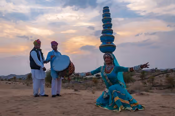 Bhavai dance — This photo has been taken in the country: India