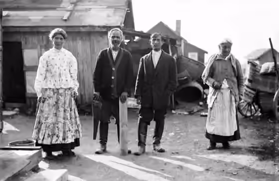 Finnish Roma — Romani people in Malmi 30.5.1930.