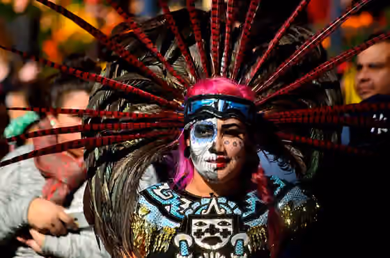 Indigenous Mexican Americans — Aztec Dancer - 15511236210