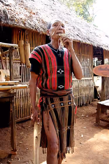 Katang people — Laos sud, sekong, ethnie katang