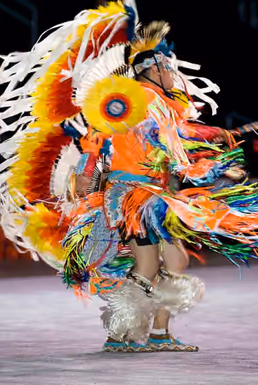 Fancy dance — 2007 Powwow; Verizon Center; Washington, DC.