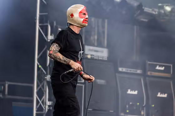 pornogrind — The German goregrind band GUT at the Party.San Metal Open Air 2017 in Obermehler-Schlotheim/Germany.