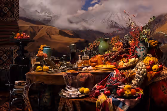 Masakan Georgia — Photo was taken about the Georgian cuisine.