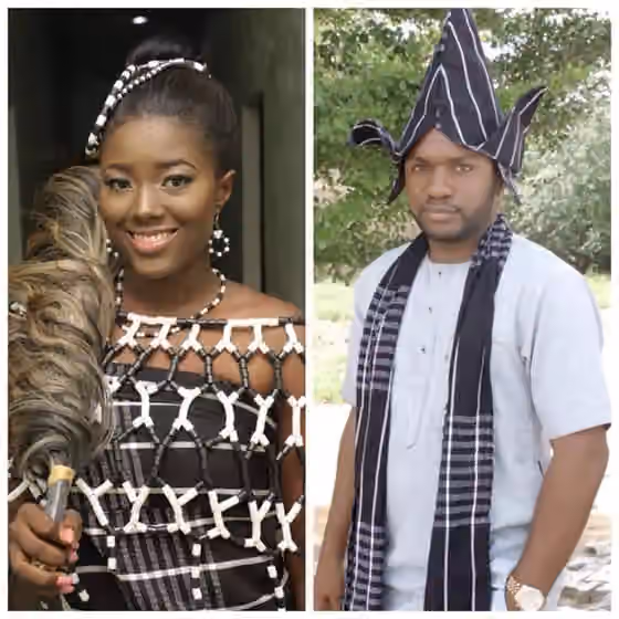 Orang Tiv — tiv bride and groom