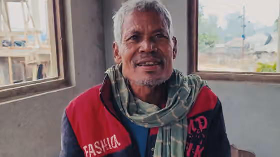 Orang Tharu — Achhai Chaudhary is a traditional healer from Nepal